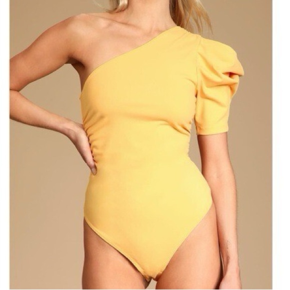 Free People Intimately Something Bout You One Shoulder Bodysuit